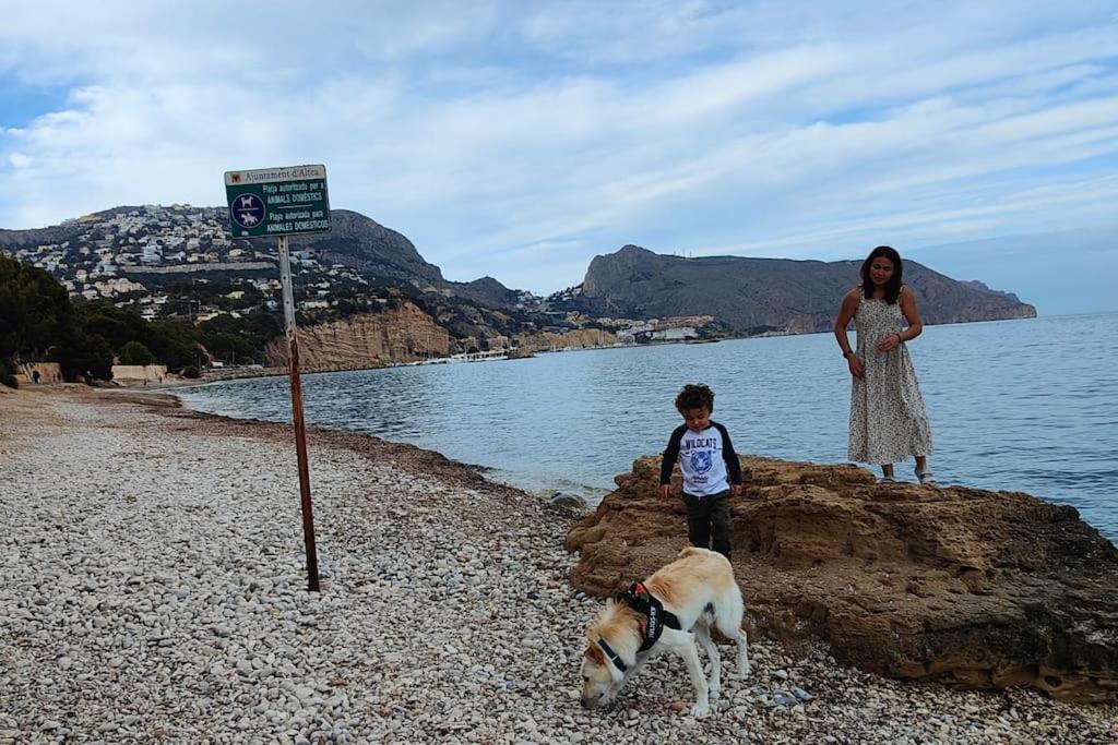 Villa Altea Moderna Vistas Panoramicas Eksteriør bilde