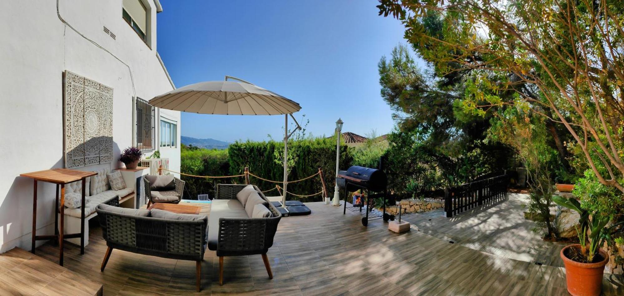 Villa Altea Moderna Vistas Panoramicas Eksteriør bilde