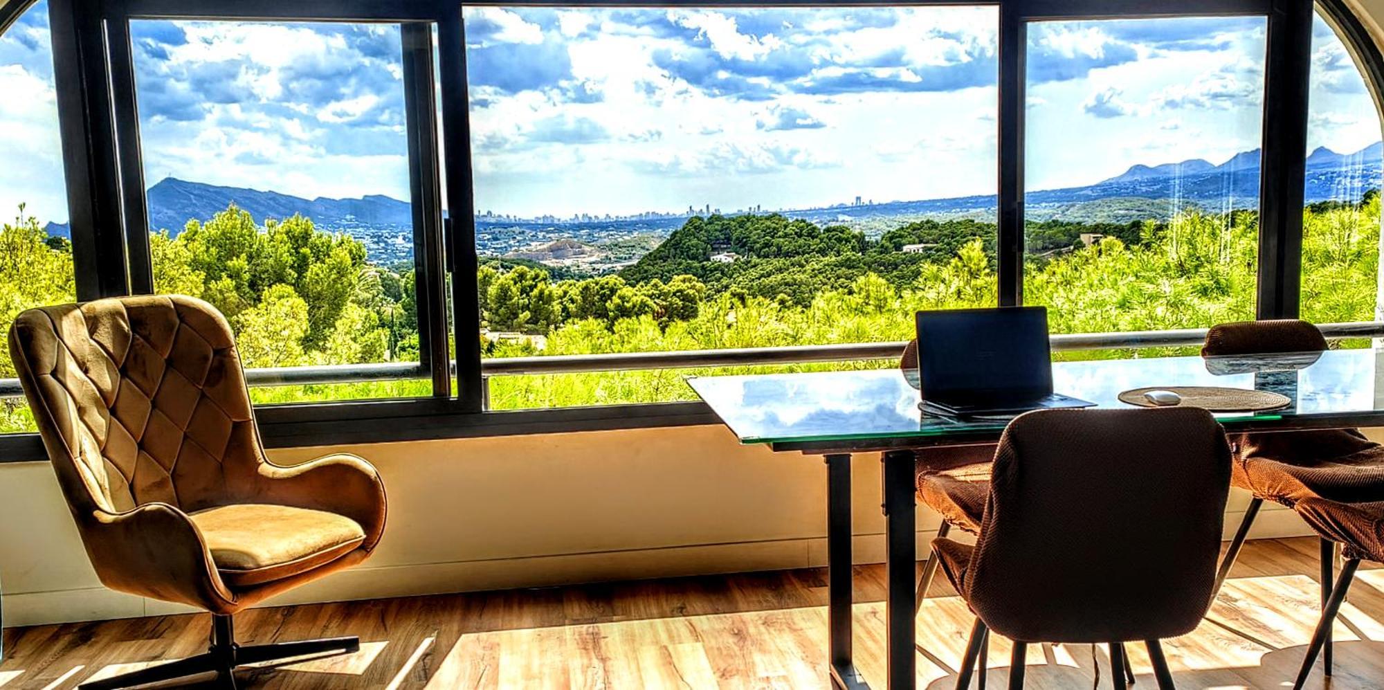 Villa Altea Moderna Vistas Panoramicas Eksteriør bilde